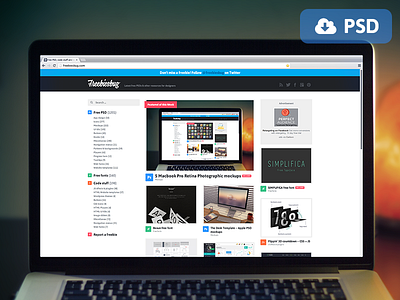 110+ Best Free PSD Website Templates - Freebiesbug