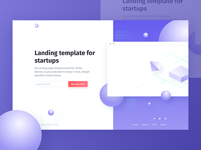 Holly - HTML/CSS Landing page