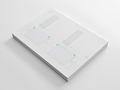 Sneakpeekit Sketch Sheets for Mobiles browser iphone mobile mockup paper responsive sheet sketch sketch sheets web design wireframe
