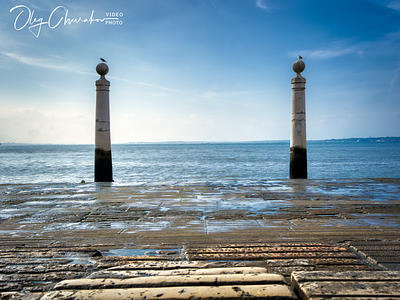 Waterfront - Praça do Comércio . Lisbon 2018 photography poster