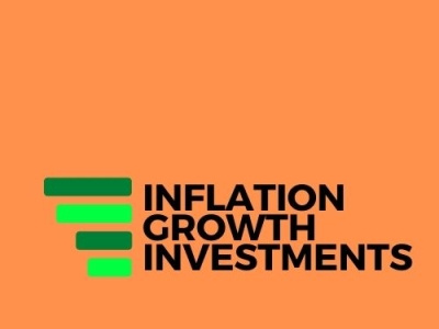 Logo Design (Example) - Inflation Growth Investments branding design graphic design growth illustration inflation investment logo typography