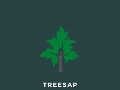 Logo Design (Example) - Treesap Nature Reserve blue branding brown dark design graphic design green illustration logo nature reserve sap tree typography