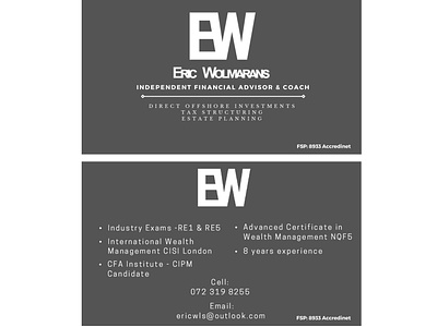 Business Card Design Done for Client branding business card contact credentials design elegant graphic design illustration information logo profession typography