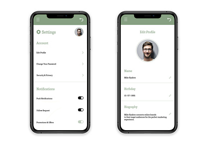 Daily UI 007 _ Settings Page