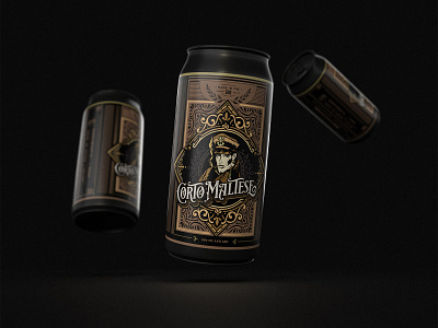 Corto Maltese - Beer Label Design & Packaging 3d branding design graphic design illustration logo packaging vector