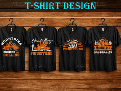 Mountain T-shirt Design design graphic design t shirt t shirt design t shirts