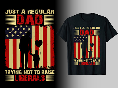 Vintage Dad T-Shirt Design 4th of july t shirt all american dad america american dad american flag best dad dad t shirt father lover fathers day t shirt graphic design liberals modern retro super hero t shirt t shirt design trendy typography vector design vintage