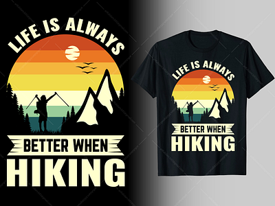 HIKING T-Shirt Design