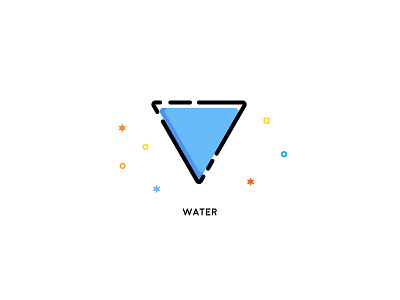 Element Icons Water cool elementals elements icon icons illustration vector water