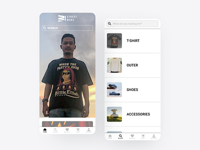 21Streetwars - Fashion Mobile App 3d app branding design ui ux