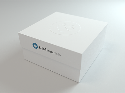 Package LifeTime Hub 3d blender box package packaging verpackung