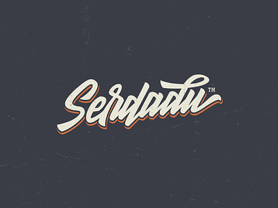Serdadu font brush font design font script handdrawn lettering logotype suargie surotype