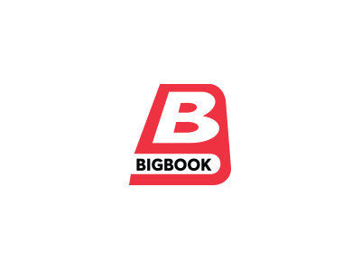 Big Book book brand branding creative letters b logo logogram logotype surotype