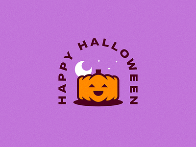 Happy Halloween halloween happy halloween jack o lantern jackolantern moon pumpkin spooky