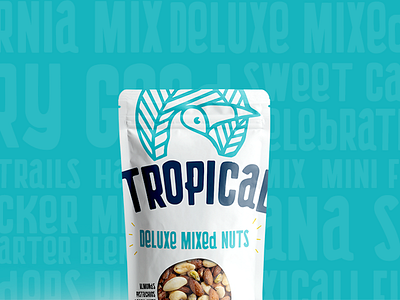 Tropical Foods Packaging branding logo packaging tropical