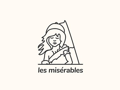 Les Misérables illustration lesmis lesmiserables line art