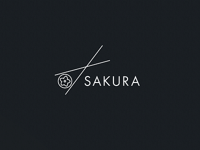 Sakura Logo 30 logos cherry blossom sakura sakura logo sushi sushi logo thirty logos