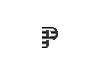 P Logo Exploration exploration lines logo p p logo