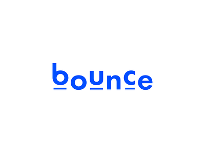 Bounce – DLC Day 34 – Social Media Website blue bounce bounced bouncy branding daily logo design logo logotype media social social media typelogo typography wordmark