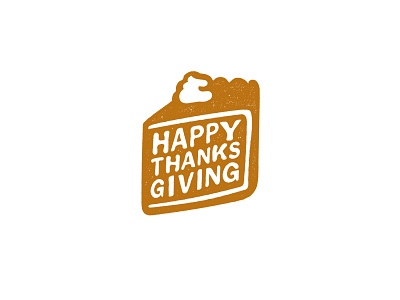Happy Thanksgiving happy thanksgiving holidays illustration pie pie illustration pumpkin pie thanks thanksgiving vector illustration whipped cream