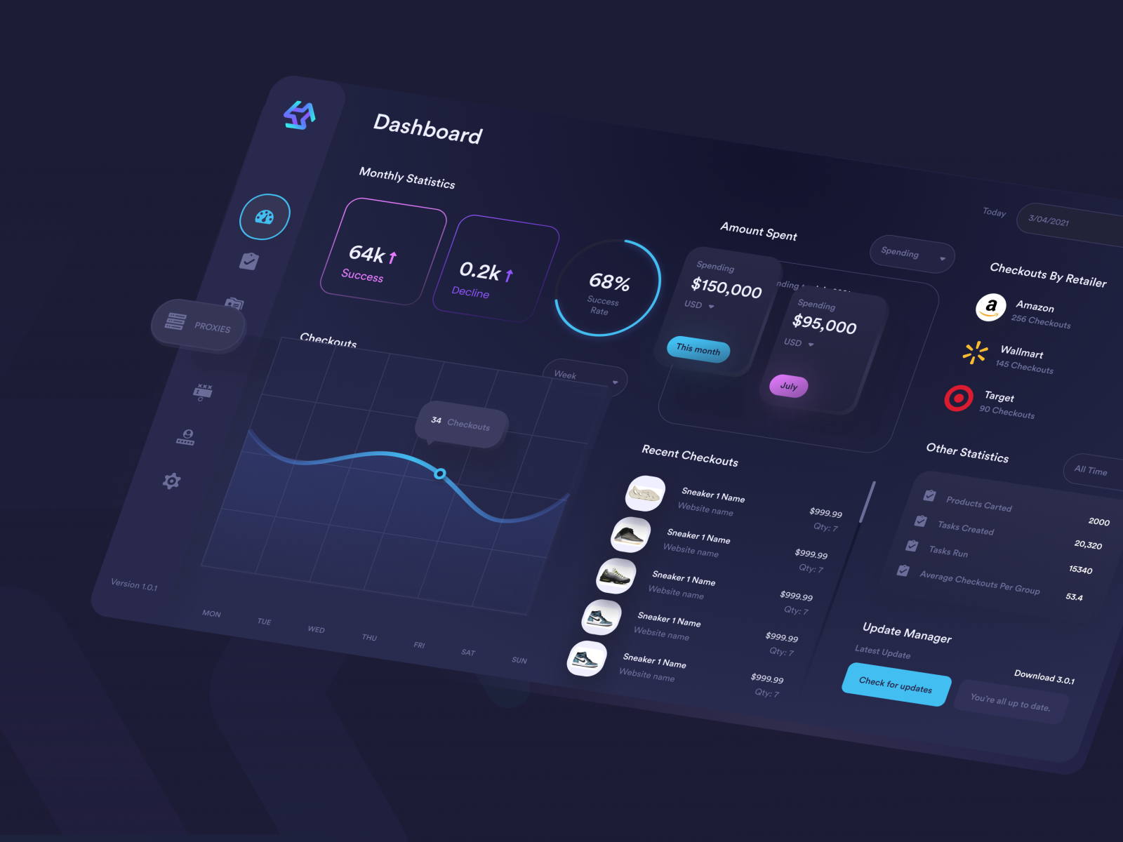 Lumen – Desktop App UI/UX by Leo M on Dribbble