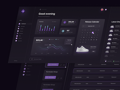 Purpl - Desktop App UI/UX dark theme dashboard design desktop app platform ui user interface ux