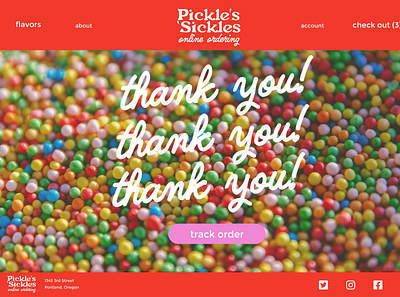 Pickle's 'Sicles Ice Creamery Desktop & Mobile Ordering UX app branding design figma logo prototype typography ui ux vector website