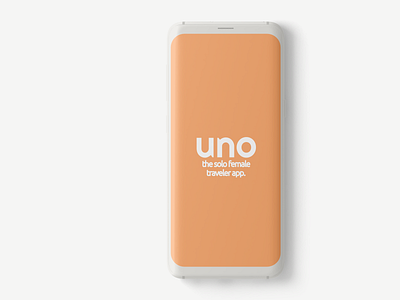 UNO: the female solo traveler app.