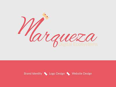 Marqueza Digital Ecosystems - Brand Identity branding logo ui