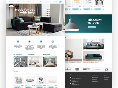 Web for e-commerce design ecommerce graphic design store ui