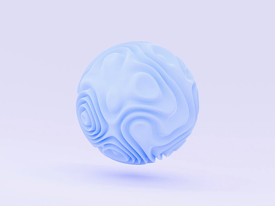 Milky Blob 3d abstract art b3d blender motion noise pink procedural render sfx wave