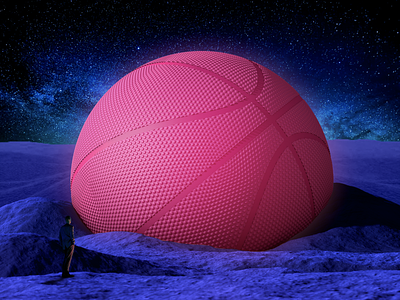 Hello Dribbble! 3d branding c4d dribbble first first shot hello hello dribble pink