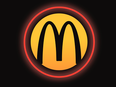 If Mcdonalds let me redesign their logo branding design illustrator logo vector