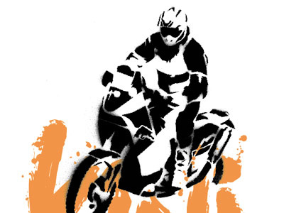 Stencil motox stencil tshirt