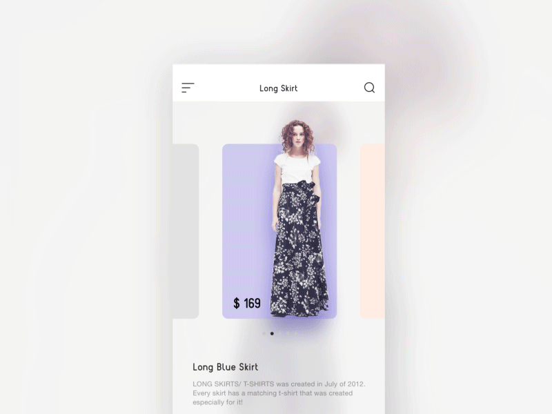 day 44-favorites 044 animation card dailyui day44 favorites neat shop white