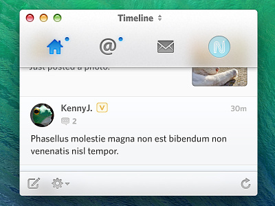 Translucent Tab Bar app blur ios 7 list view mac thoughts and ideas translucent twitter ui