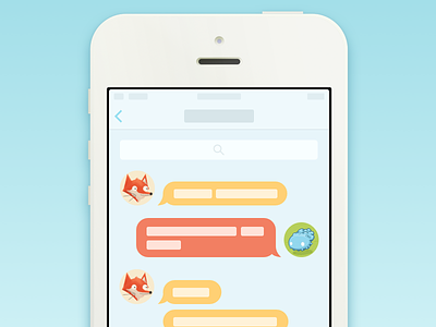 iOS 7 Chat View Interaction (Animation and Freebie) animation download flat freebie interaction ios7 quartz composer scroll simple thoughts and ideas translucent zoom