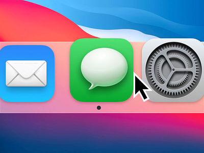 macOS Big Sur Dynamic Icon animation app drama icon interaction macos prototype transition ui