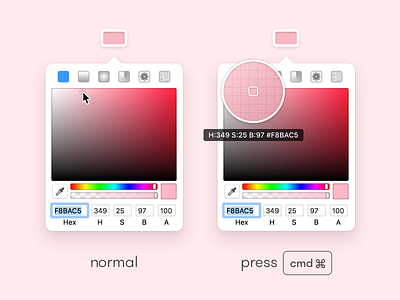 Enhanced Color Picker For Sketch color picker control hue mac popover popup sketch slider ui