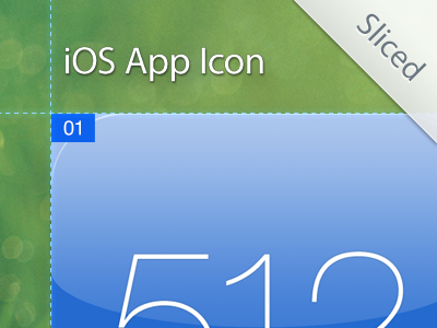 iOS App Icon Template [Sliced] action freebie icon ios psd slicy template