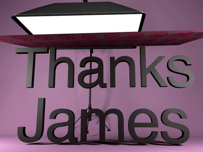 Thanks James! 3d animation c4d cloth dribbble debut first post gif
