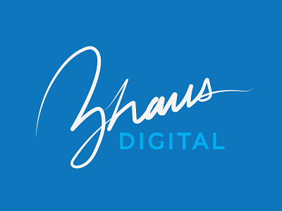Agency Rebrand agency cursive hand lettering logo rebrand