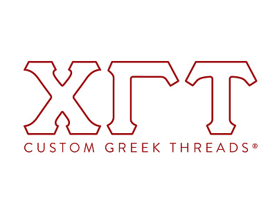 Greek Store Logo greek lettering logo