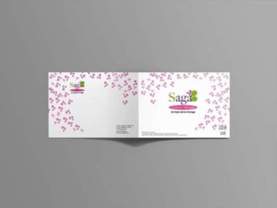 Sagacuisine branding design illustration