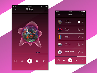 UI 005 Music Player