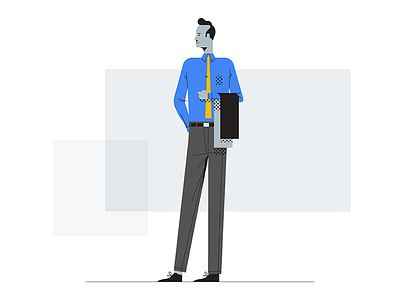 Style Test business businessman illustration illustrator man style vector