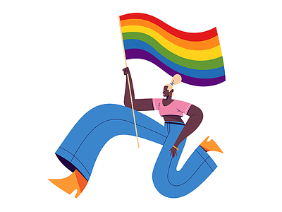 Pride art character design girl illustration illustrator pride woman
