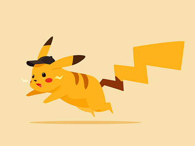 Pikachu art design illustration illustrator pikachu pokemon vector