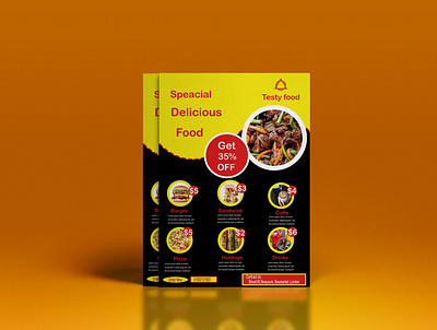 Restaurant menu card design graphic design graphics barnding restaurant menu card vector