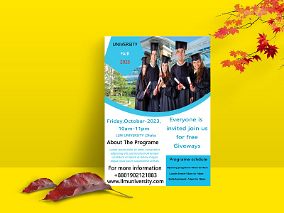 University flyer design by Designer-jahir